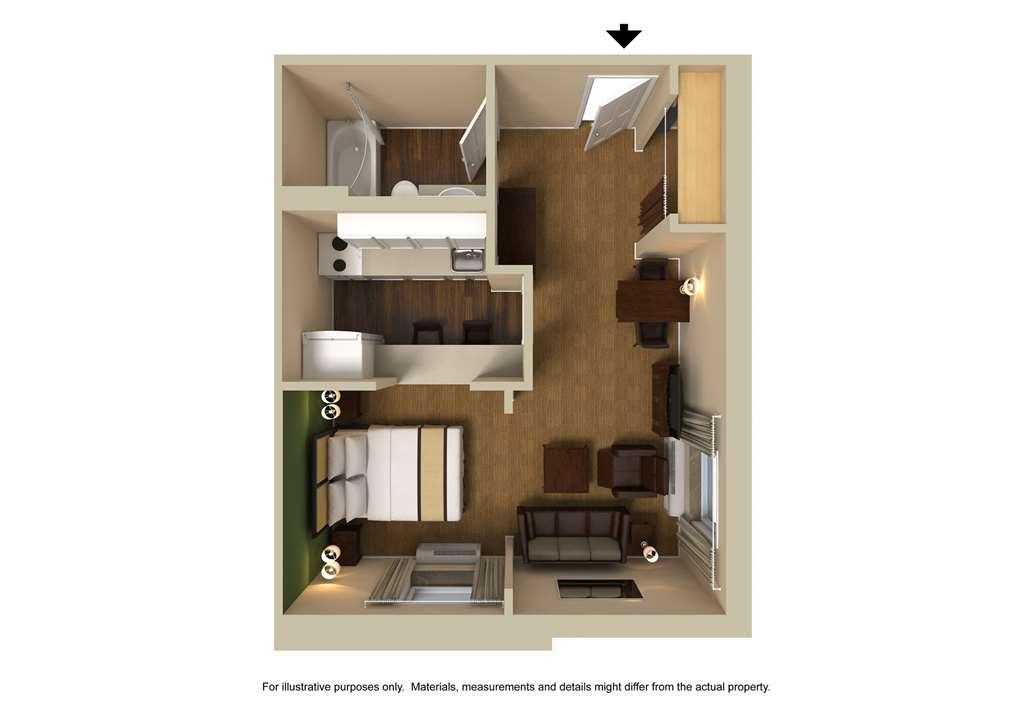 Hometowne Studios And Suites By Red Roof Greensboro Værelse billede
